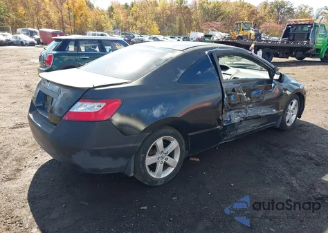 2007 Honda Civic Ex from USA, damaged, VIN 2HGFG128X7H573817